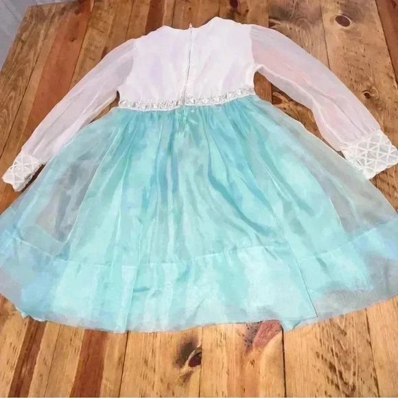 Vintage 1960’s Girls Fancy Party 👗 Dress! C.C brand Amazing Condition - Picture 11 of 13
